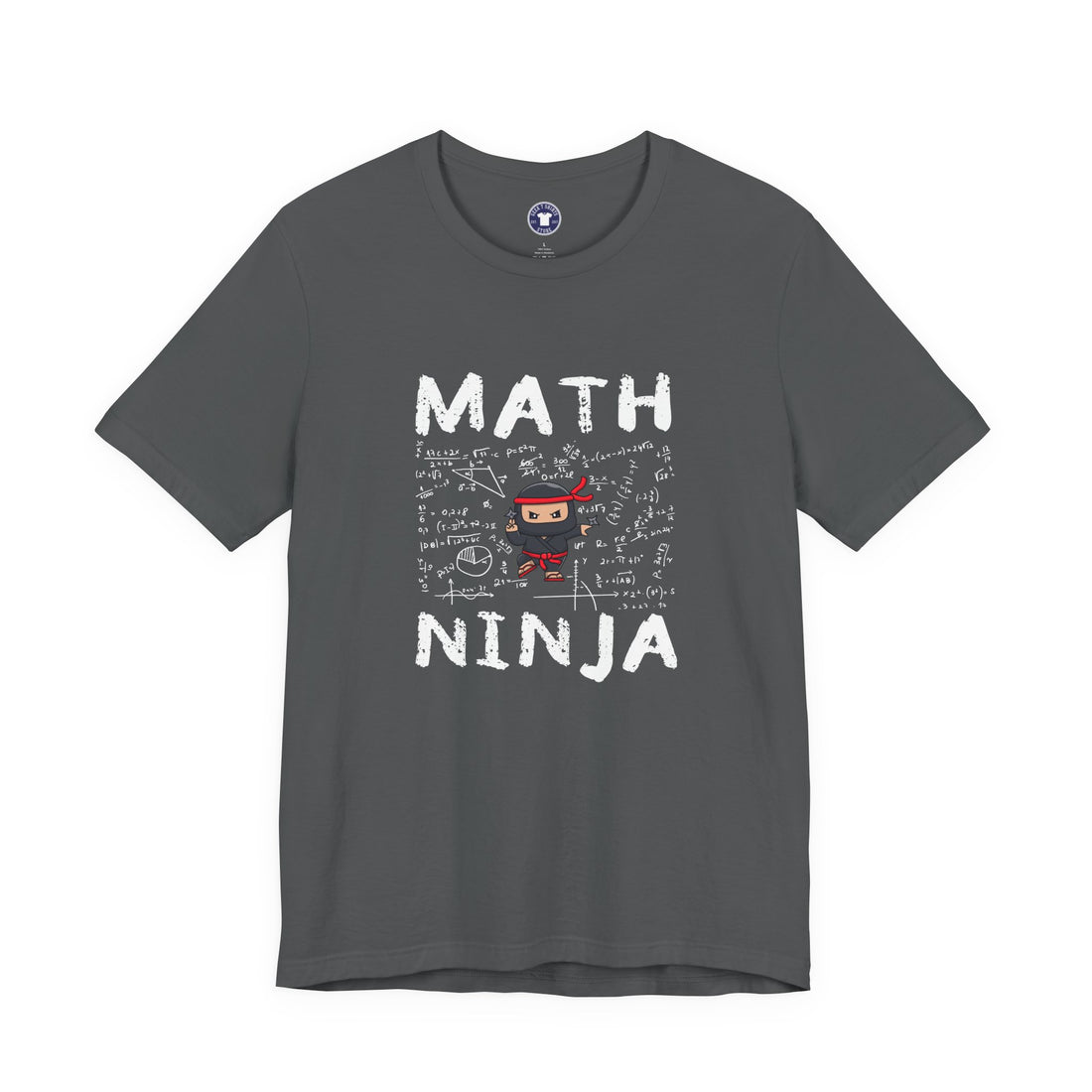 Math Ninja - Math Teacher - Premium Unisex Crewneck T-Shirt