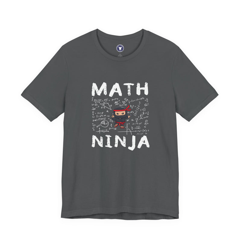 Math Ninja - Math Teacher - Premium Unisex Crewneck T-Shirt