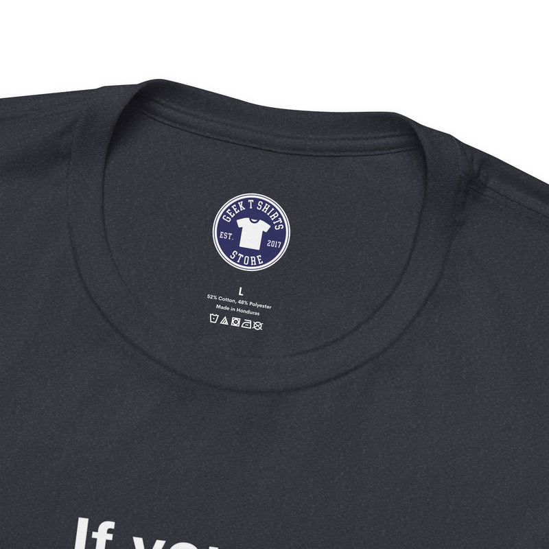 If You Can Read This You Are Too - Nerd Shirt - Premium Unisex Crewneck T-Shirt