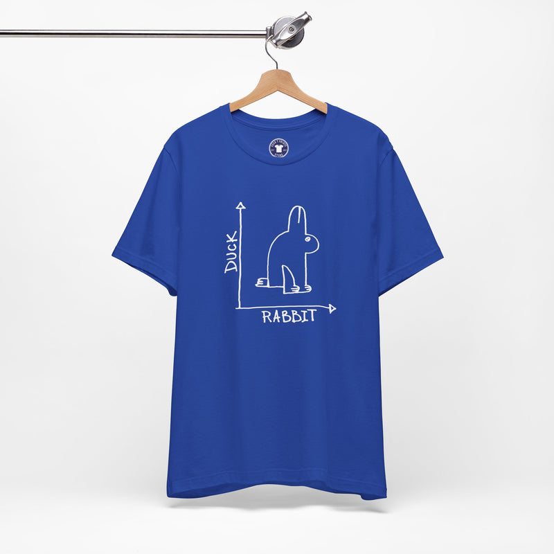 Rabbit-Duck Paradox - Premium Unisex Crewneck T-Shirt