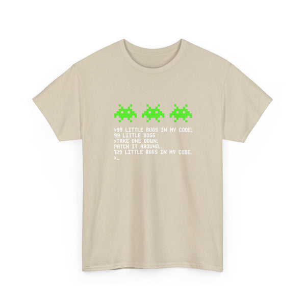 99 Little Bugs In My Code - Nerd Shirt - IT Shirt - Regular Unisex Crewneck T-Shirt
