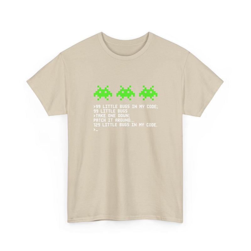 99 Little Bugs In My Code - Nerd Shirt - IT Shirt - Regular Unisex Crewneck T-Shirt