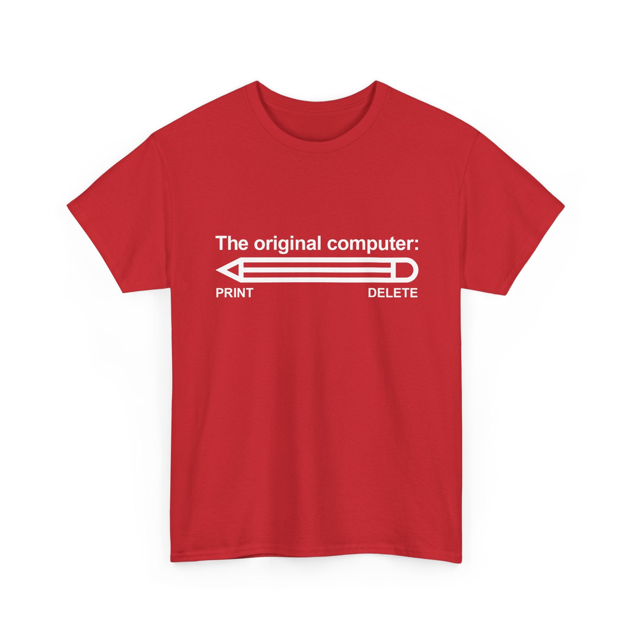 The Original Computer - Nerd Shirt - It Shirt -  Unisex Crewneck T-Shirt