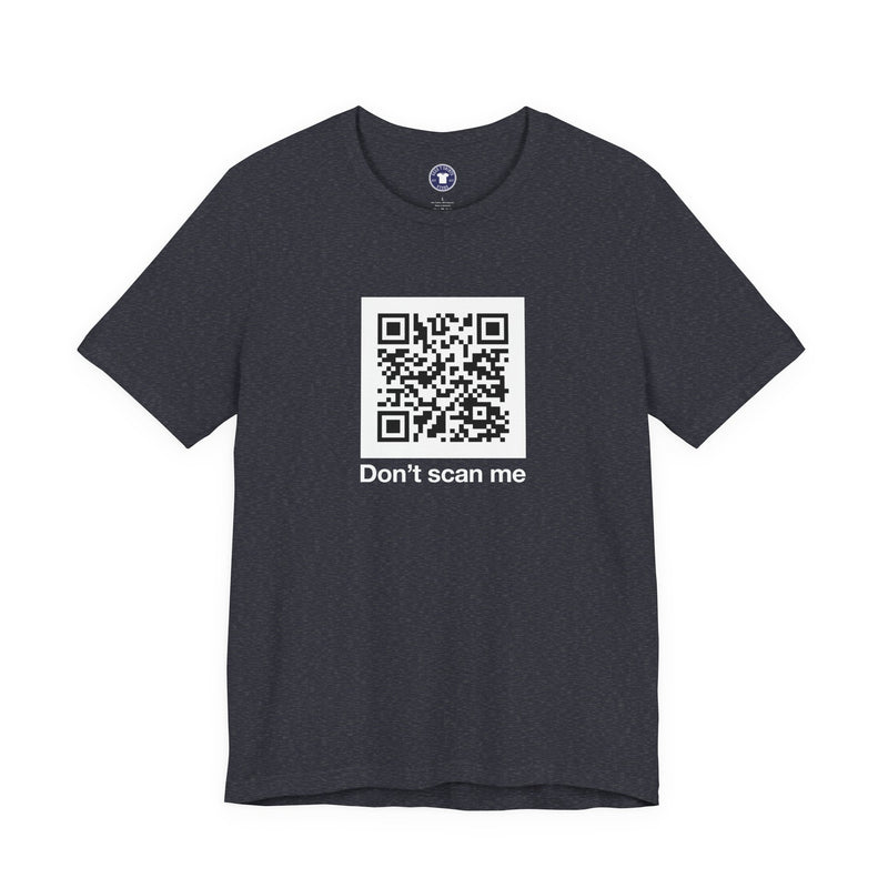 Qr Code Prank - Rick Astley - Dont Scan Me - Premium Unisex Crewneck T-Shirt