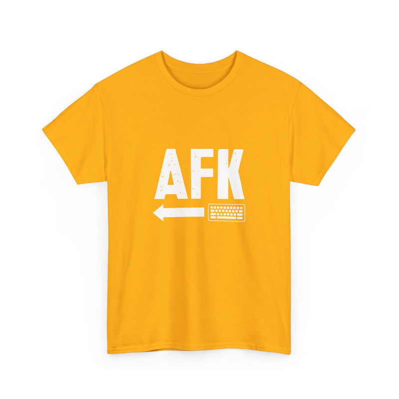 AFK Away From Keyboard - Nerd Shirt - Computer Shirt - Regular Unisex Crewneck T-Shirt
