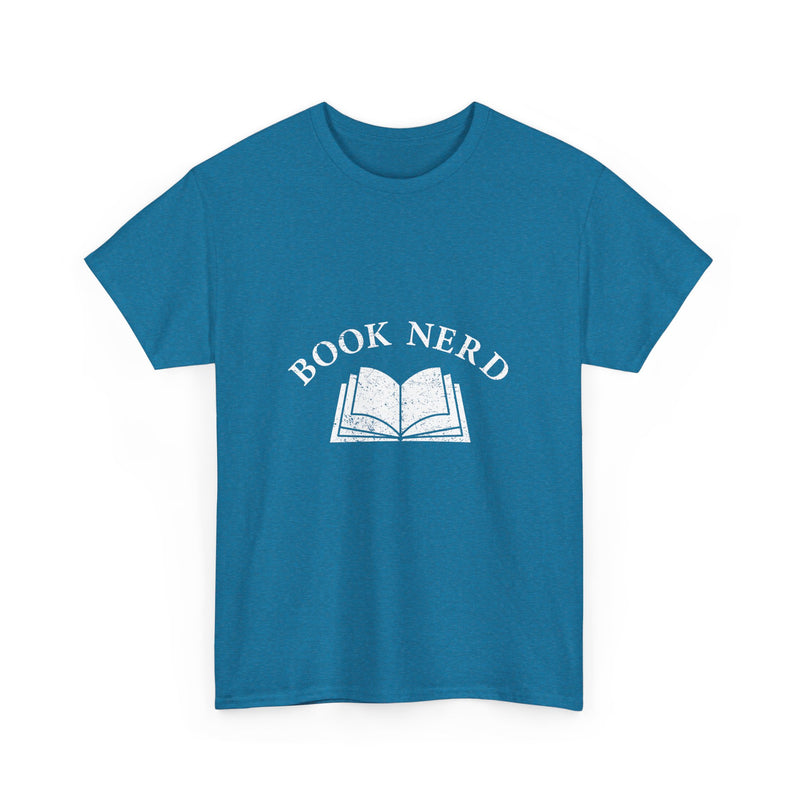 Book Nerd T-Shirt, Geek T-Shirt, Nerd Shirt, Literary Gift Tee, Reading Lover Apparel, Bookworm Present, Unique Reader Shirt, Casual Wear