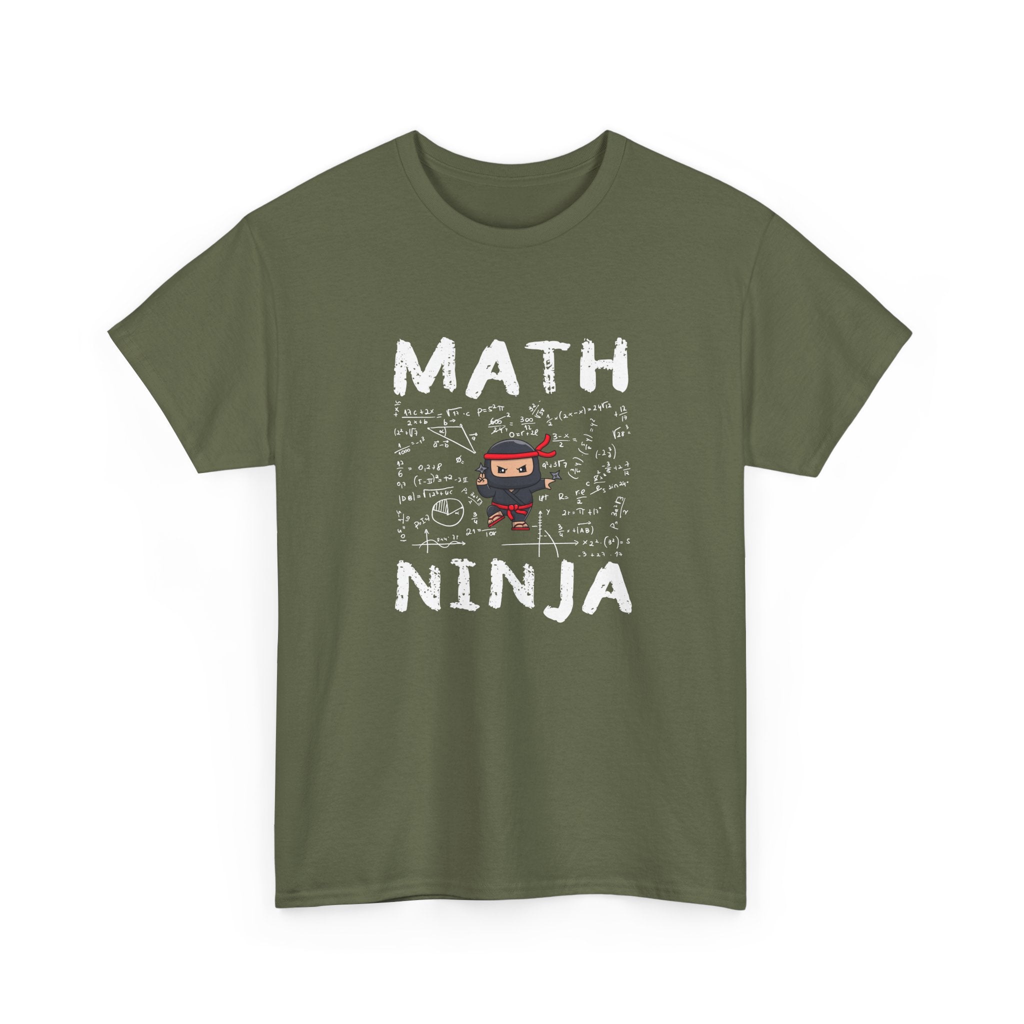 Math Ninja - Math Teacher -  Unisex Crewneck T-Shirt