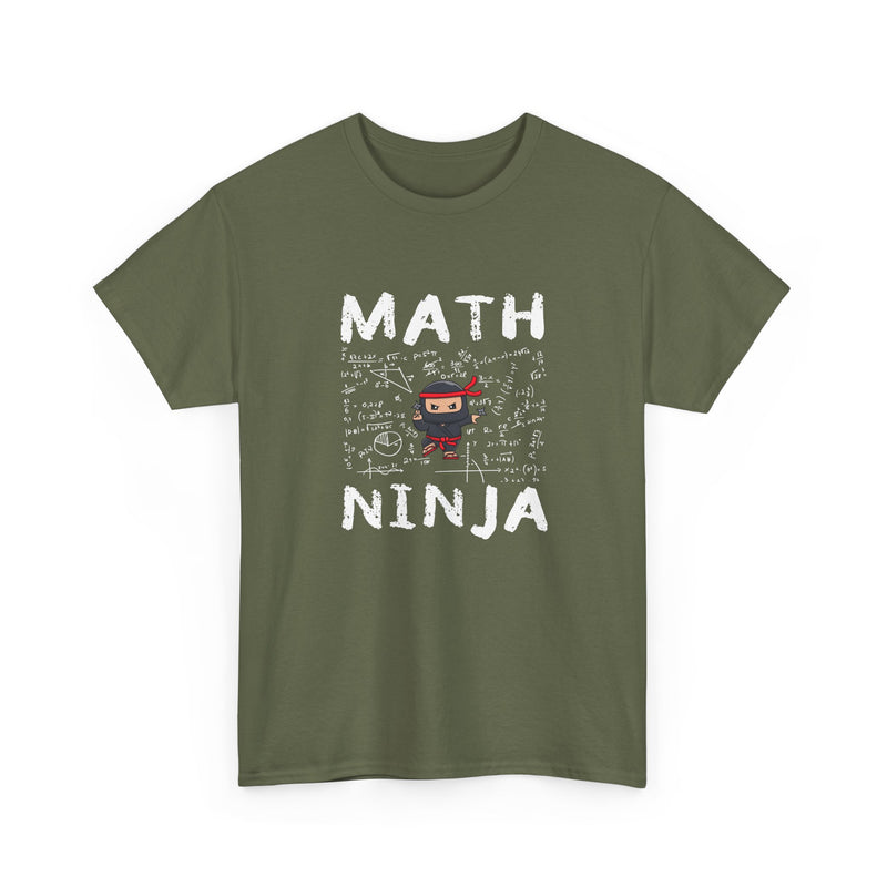 Math Ninja - Math Teacher - Regular Unisex Crewneck T-Shirt