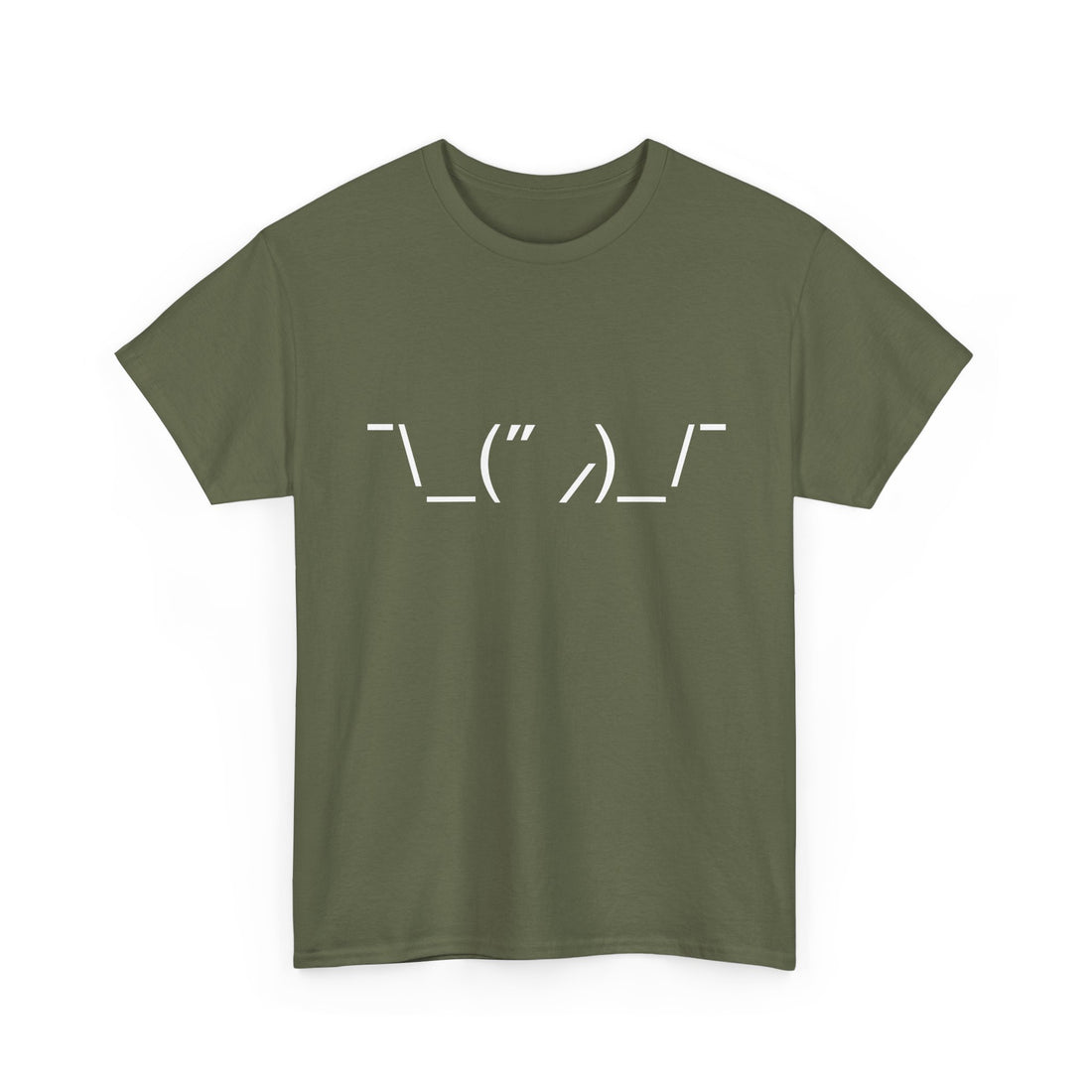 T-Shirt with Quirky ASCII Art Face, Geek T-Shirt, Nerd Shirt, Minimalist Emoticon Tee, Fun Text Art Gift, Casual Statement Shirt