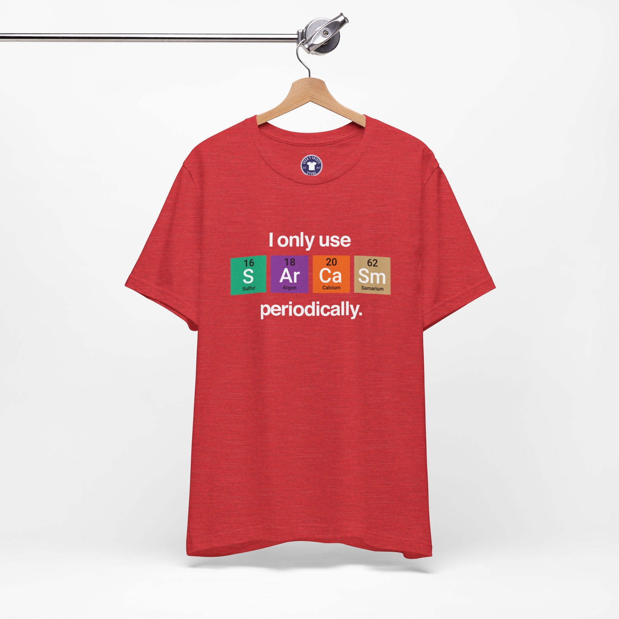 I Only Use Sarcasm Periodically - Premium Unisex Crewneck T-Shirt