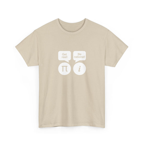 Math Geek T-Shirt, Nerd Shirt, Fun Math Joke Tee, Pi Get Real, Imaginary Number Humor, Geek Humor Gift, STEM Shirt, Math Lover Top