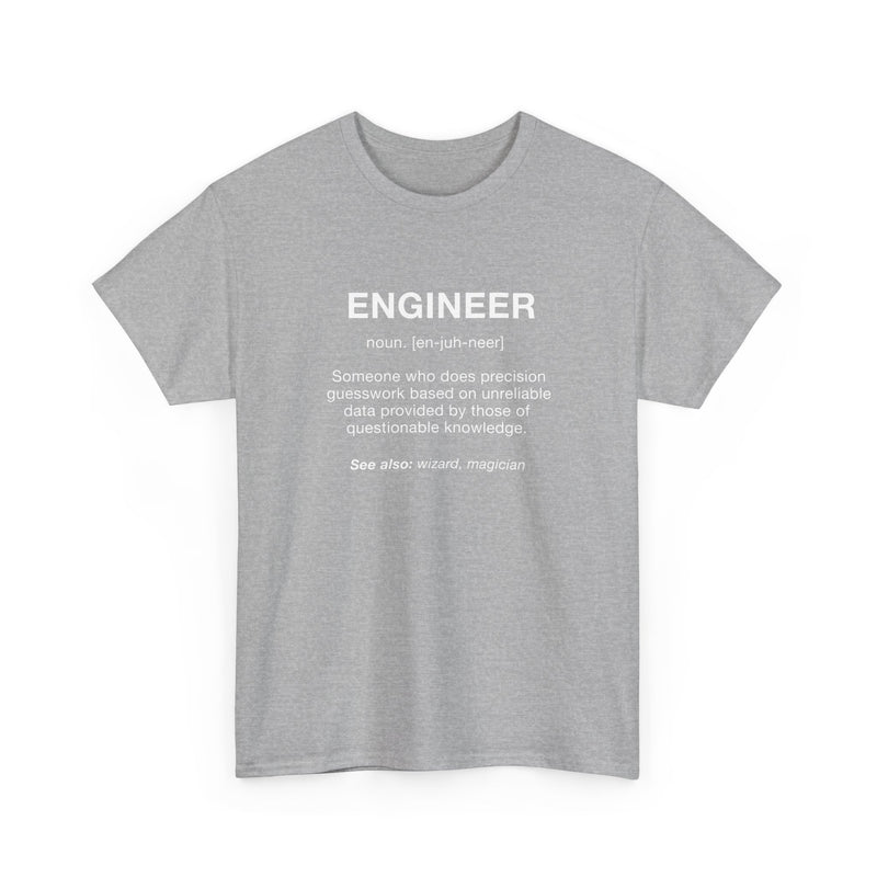 Engineer Noun - Engineering Shirt - Regular Unisex Crewneck T-Shirt
