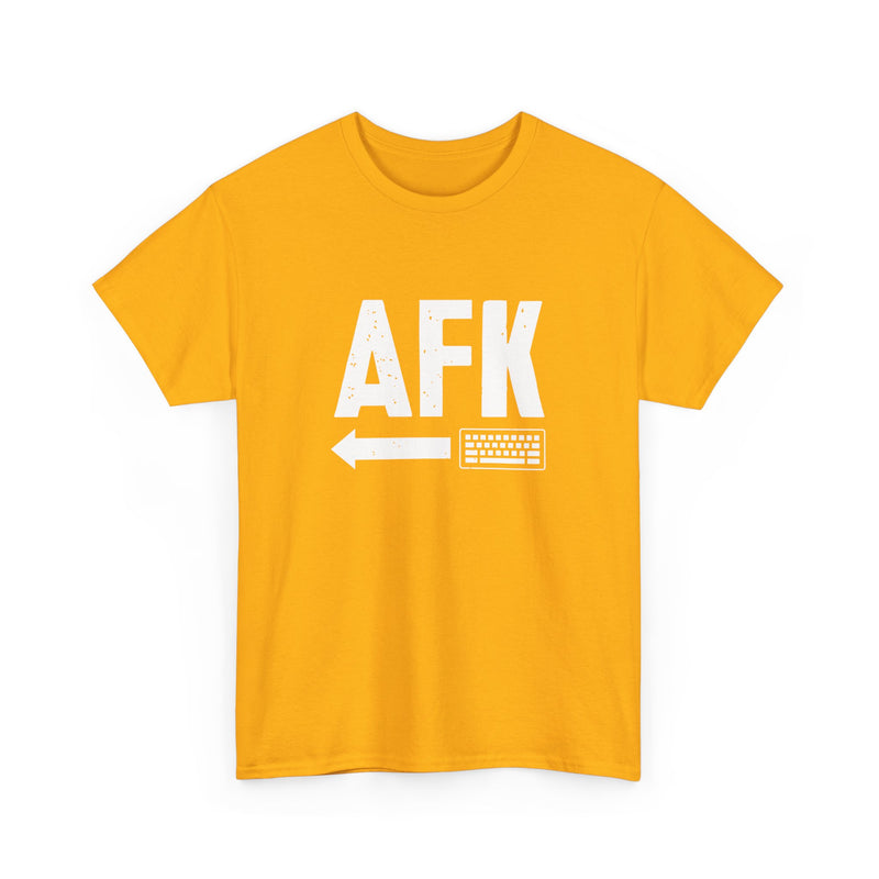 AFK Away From Keyboard - Nerd Shirt - Computer Shirt - Regular Unisex Crewneck T-Shirt