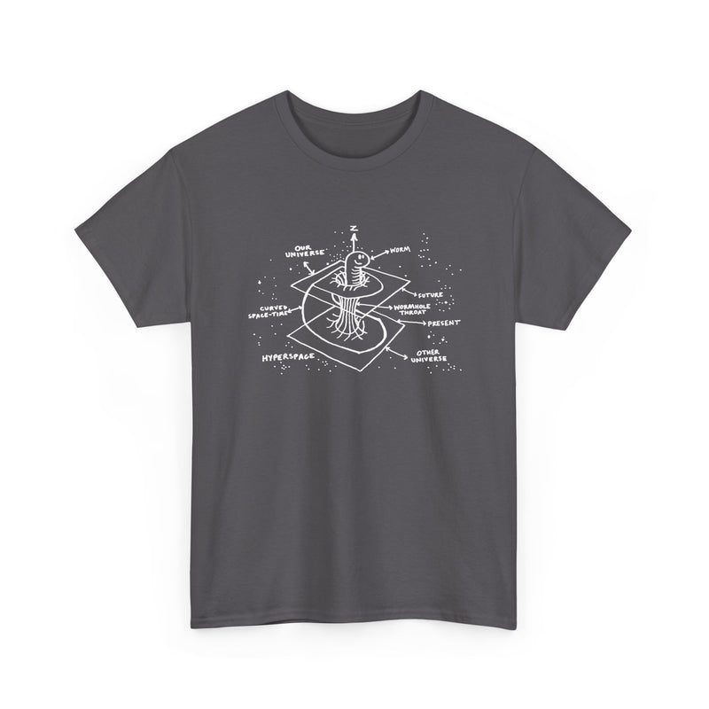 Time Warp Physics Wormhole - Regular Unisex Crewneck T-Shirt