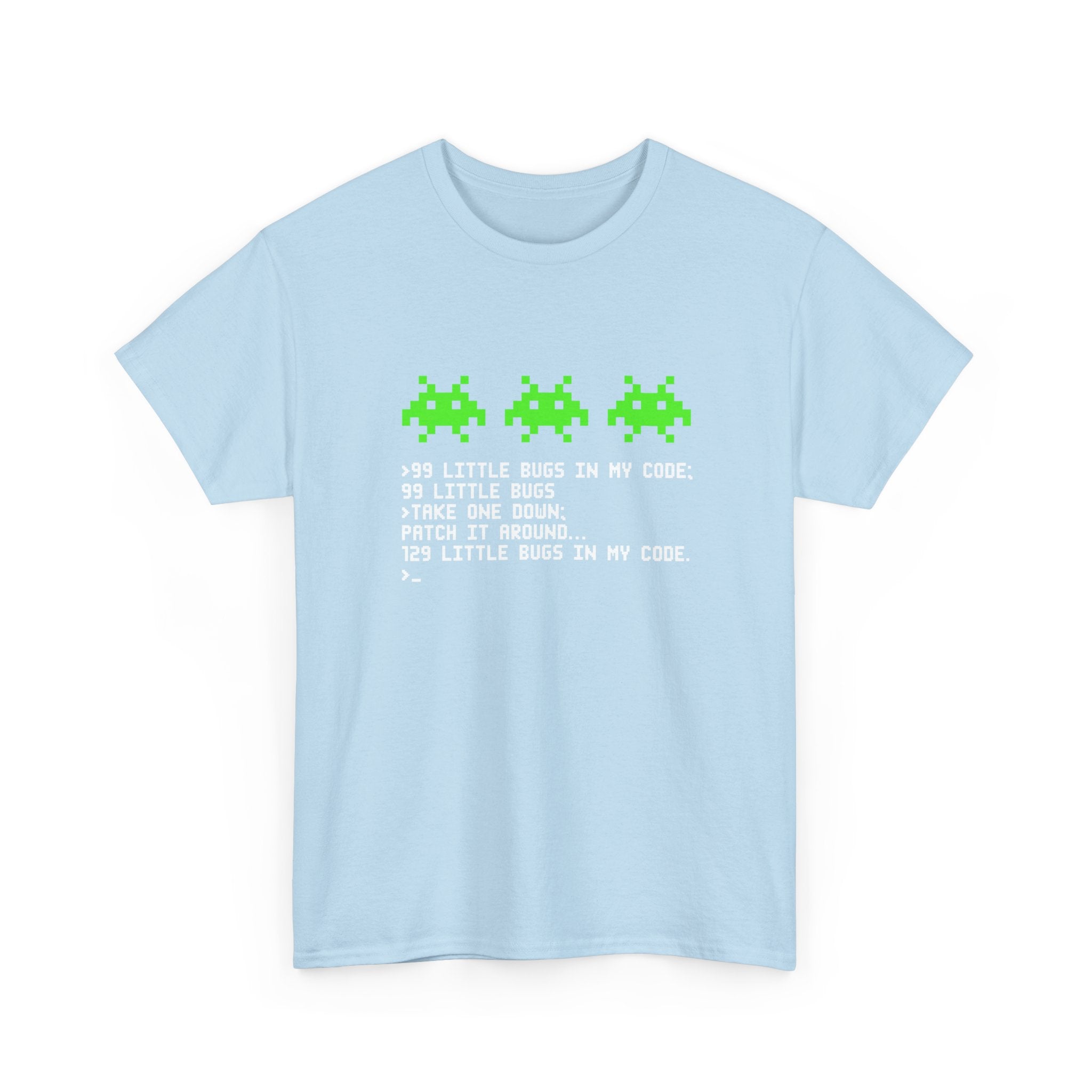 99 Little Bugs In My Code - Nerd Shirt - IT Shirt -  Unisex Crewneck T-Shirt