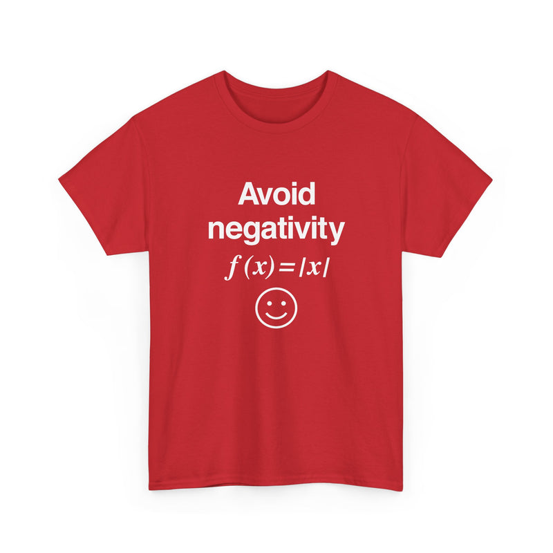 Avoid Negativity - Regular Unisex Crewneck T-Shirt