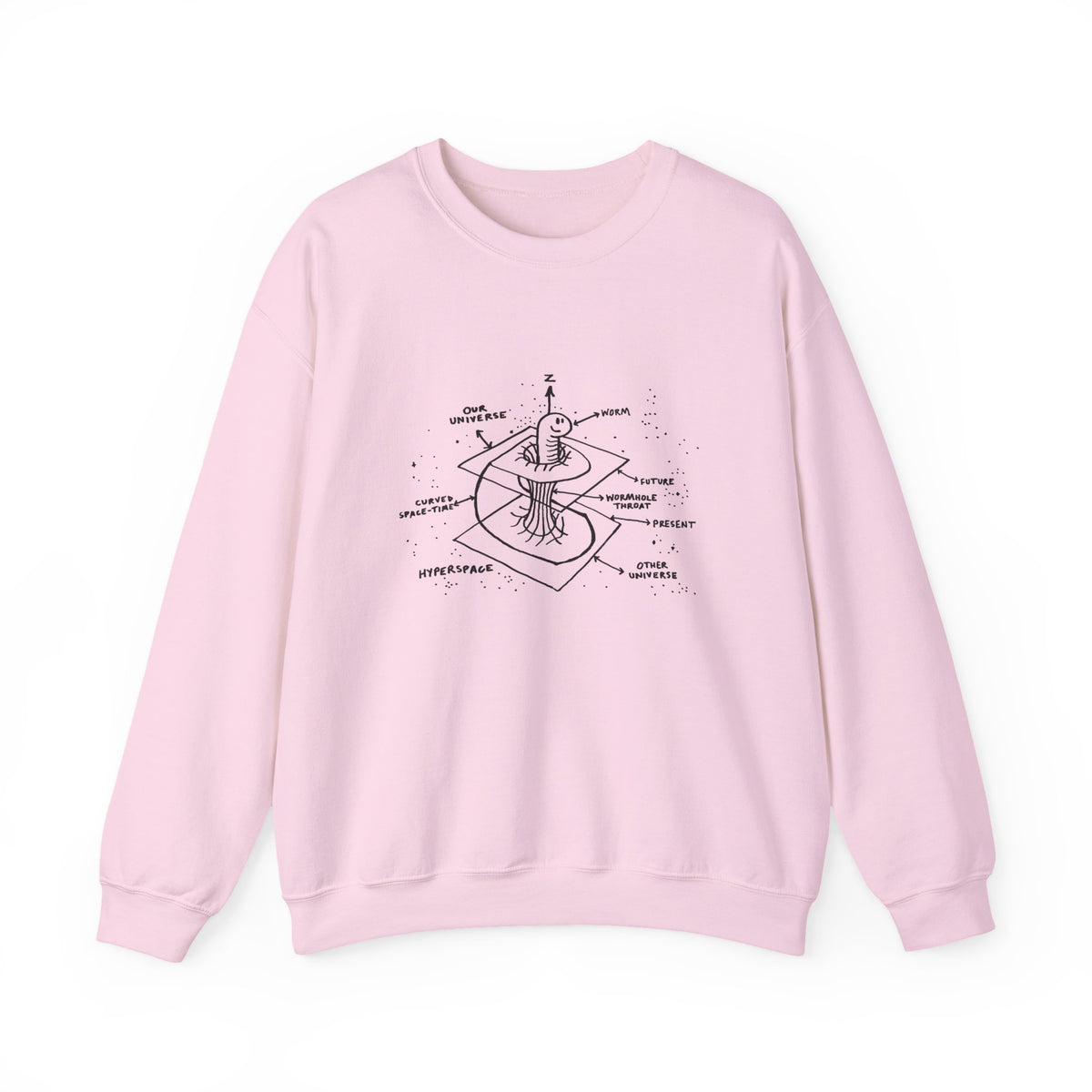 Time Warp Physics Wormhole Sweatshirt