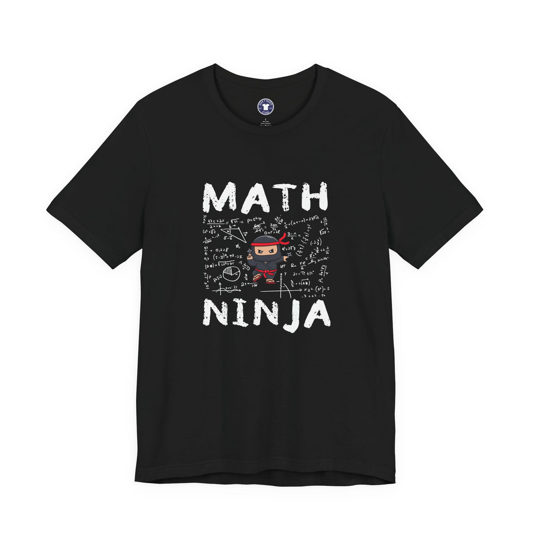 Math Ninja - Math Teacher - Premium Unisex Crewneck T-Shirt