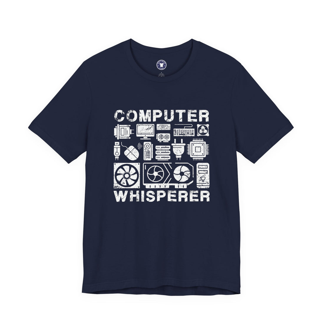 Computer Whisperer - Premium Unisex Crewneck T-Shirt