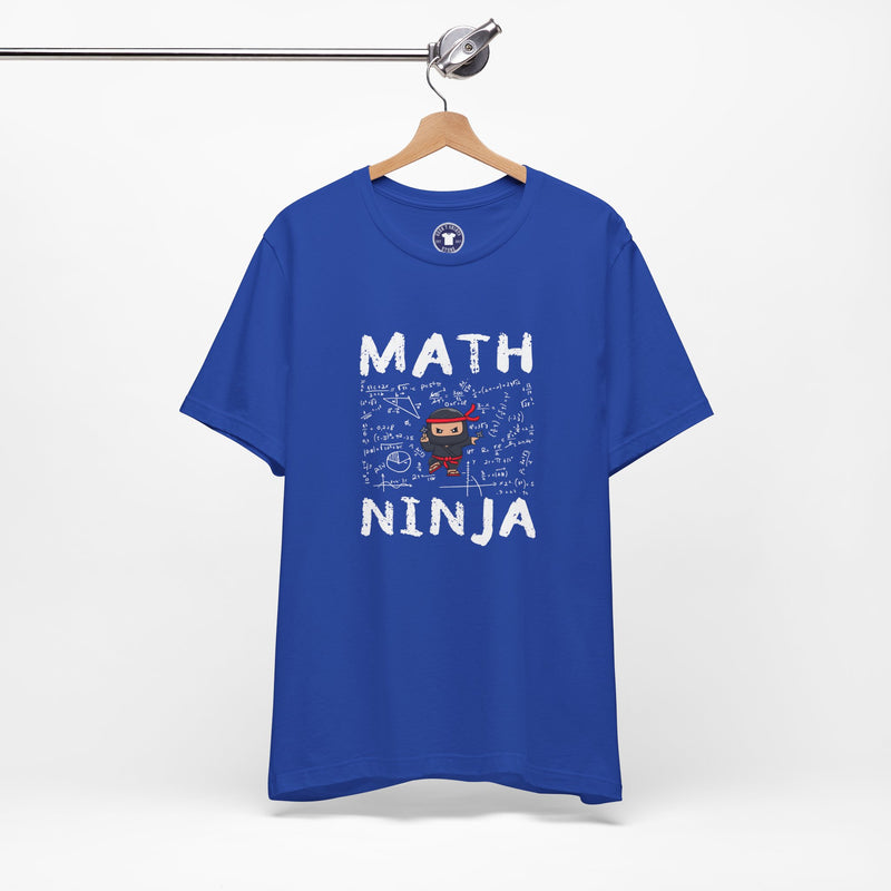 Math Ninja - Math Teacher - Premium Unisex Crewneck T-Shirt