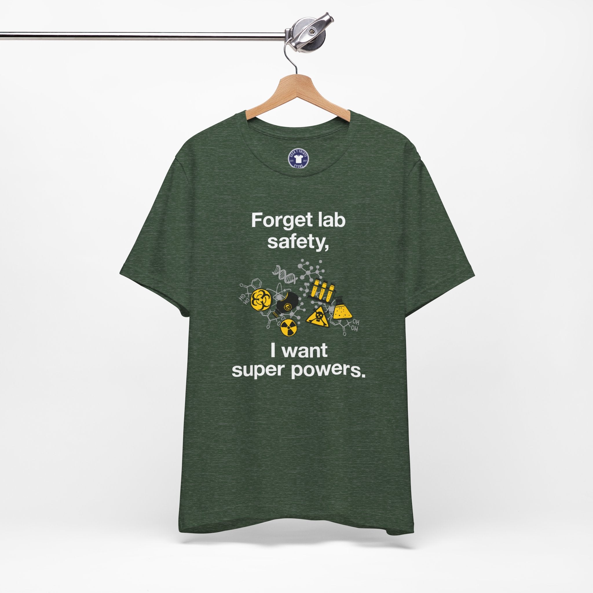 Forget Lab Safety - Premium Unisex Crewneck T-Shirt