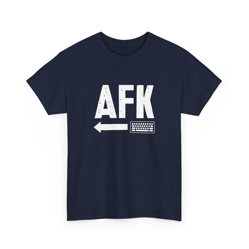 AFK Away From Keyboard - Nerd Shirt - Computer Shirt - Regular Unisex Crewneck T-Shirt