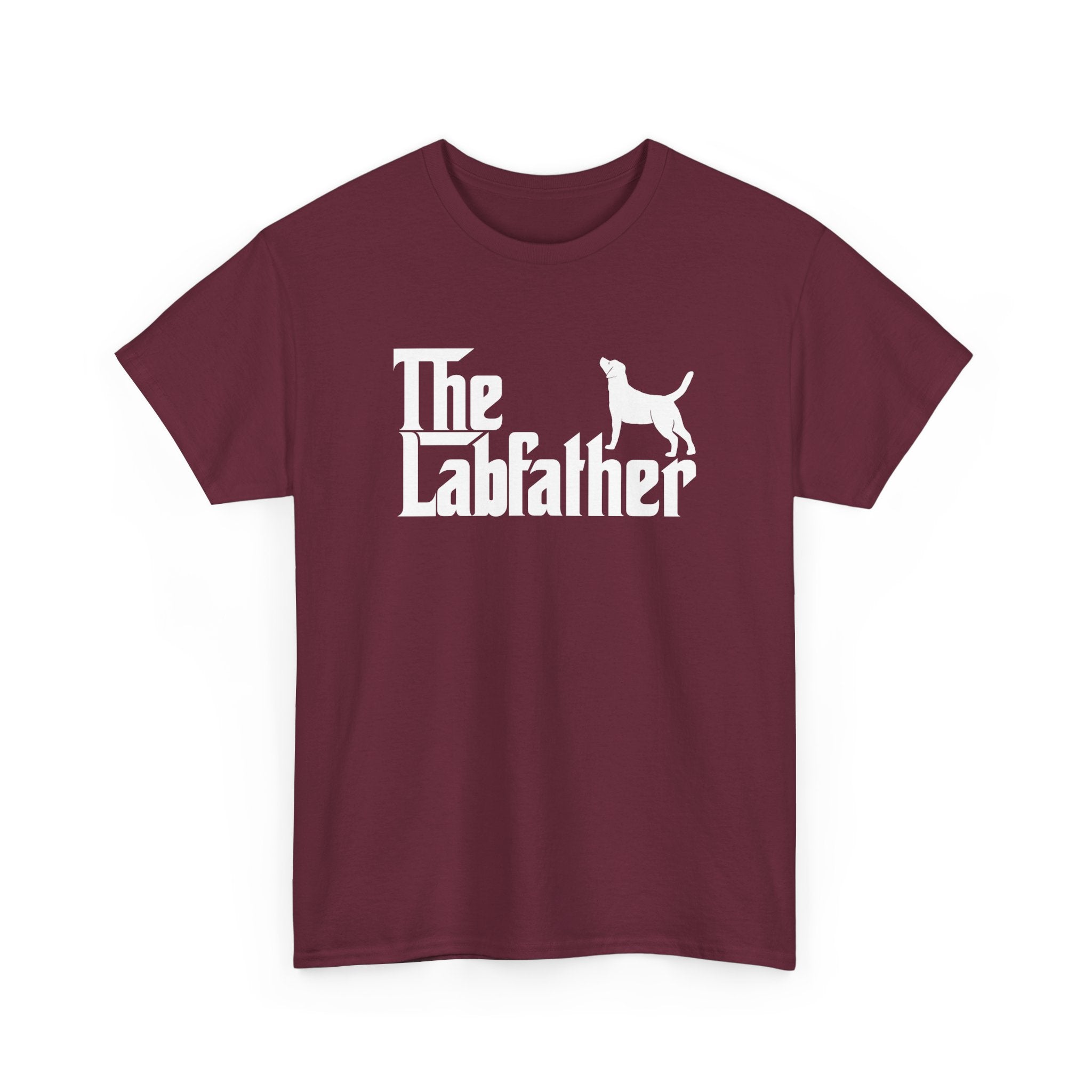 Funny Labrador Shirt The Labfather Dog Dad Gift - Unisex Regular Crewneck T-Shirt