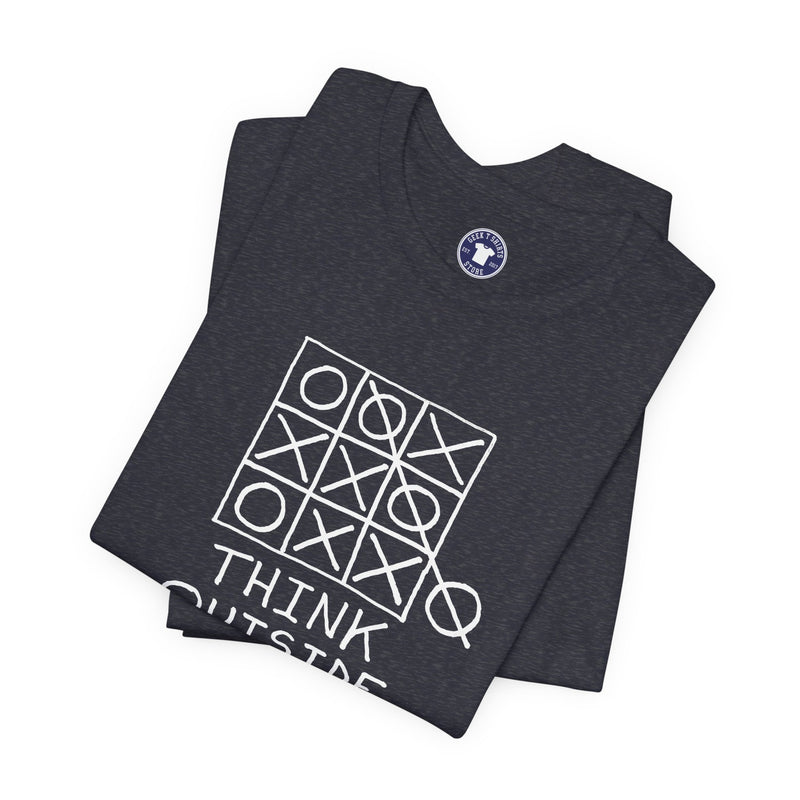Think Outside The Box - Premium Unisex Crewneck T-Shirt