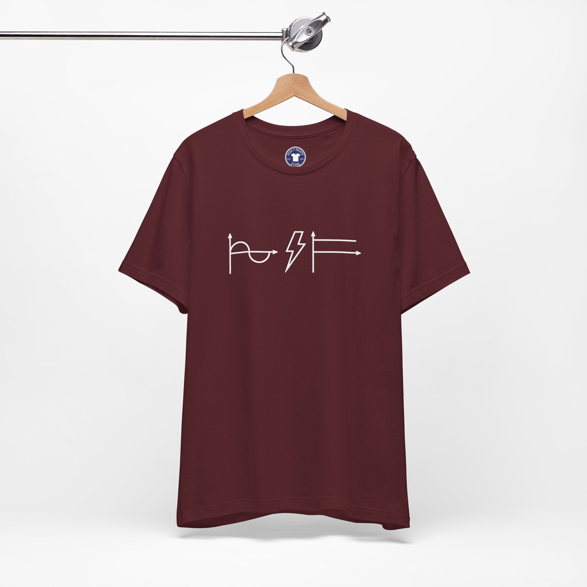 A-C D-C Electrical Engineer Joke - Premium Unisex Crewneck T-Shirt