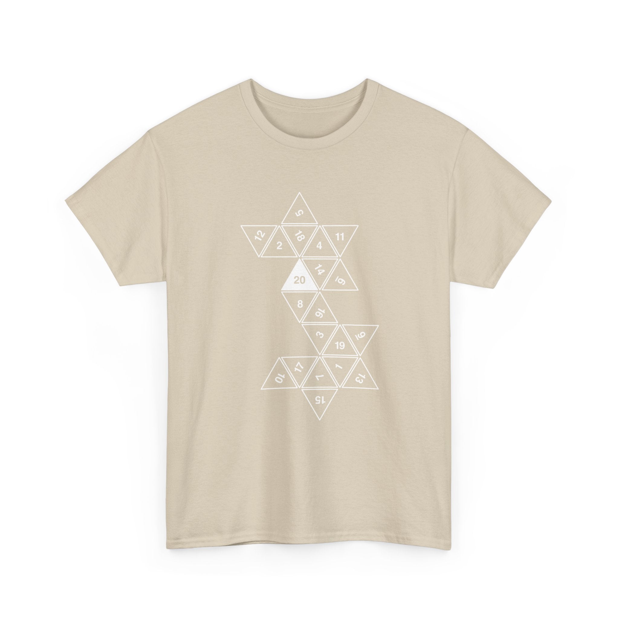 20 Sided Roll Playing Die -  Unisex Crewneck T-Shirt