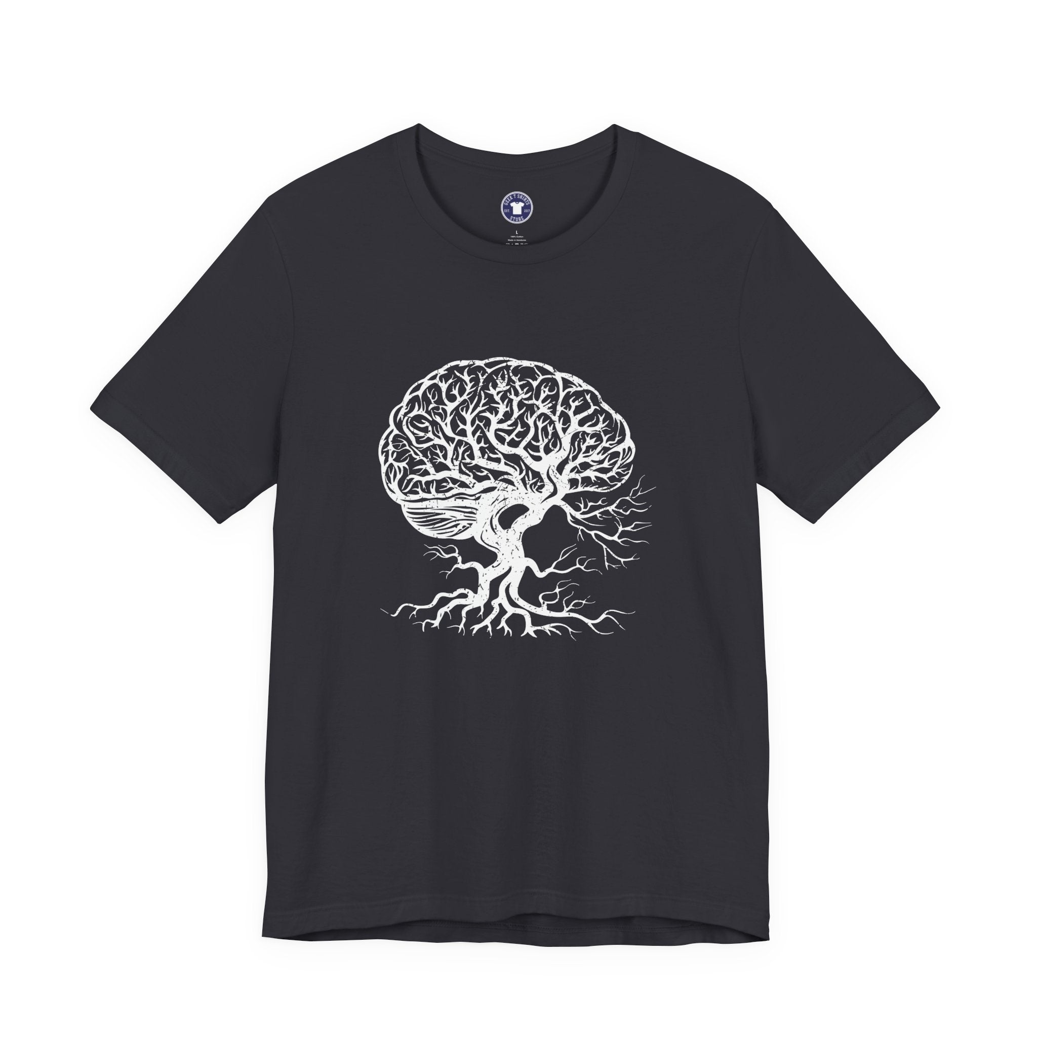 Brain Tree - Premium Unisex Crewneck T-Shirt