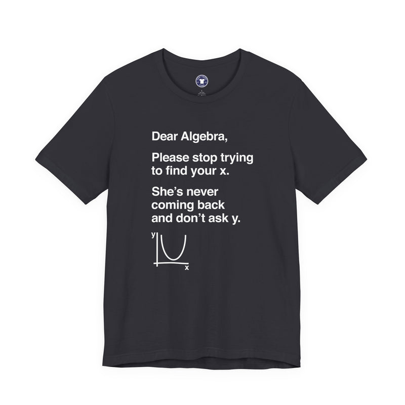 Dear Algebra - Math Teacher - Premium Unisex Crewneck T-Shirt