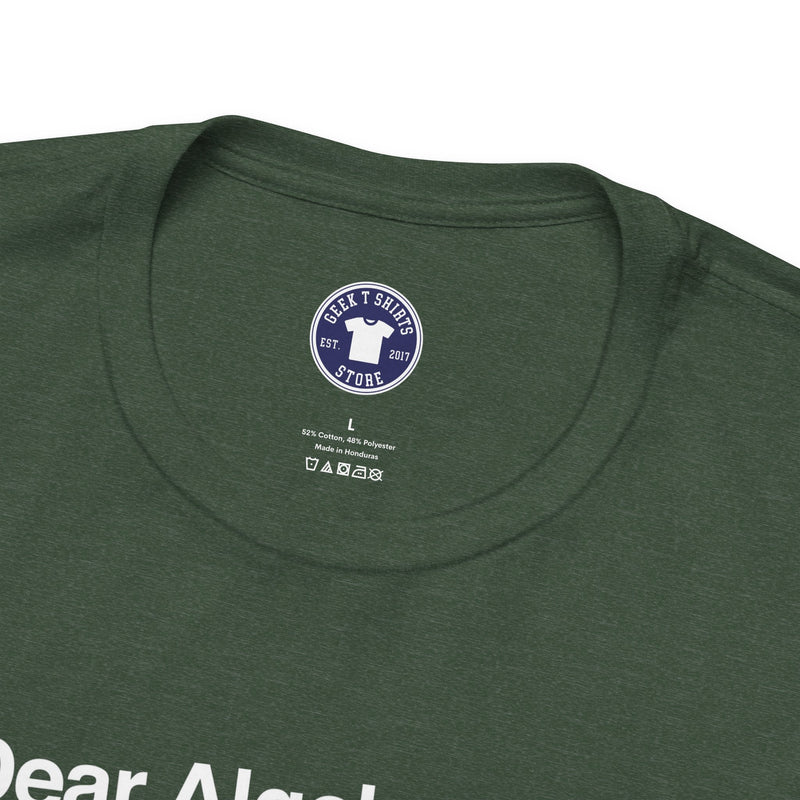 Dear Algebra - Math Teacher - Premium Unisex Crewneck T-Shirt