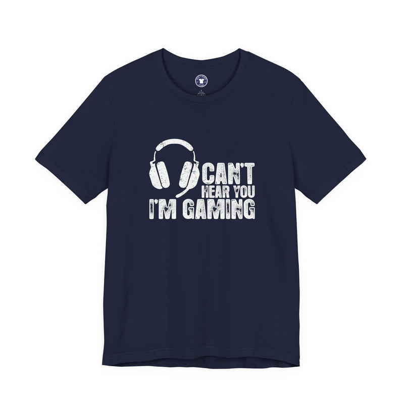 Can't Hear You I'm Gaming - Premium Unisex Crewneck T-Shirt