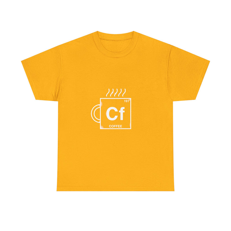Coffee Chemistry T-Shirt, Geek T-Shirt, Nerd Shirt, Science Mug Tee, Caffeine Lover Gift, Chemical Element Design, Chemistry Humor Shirt