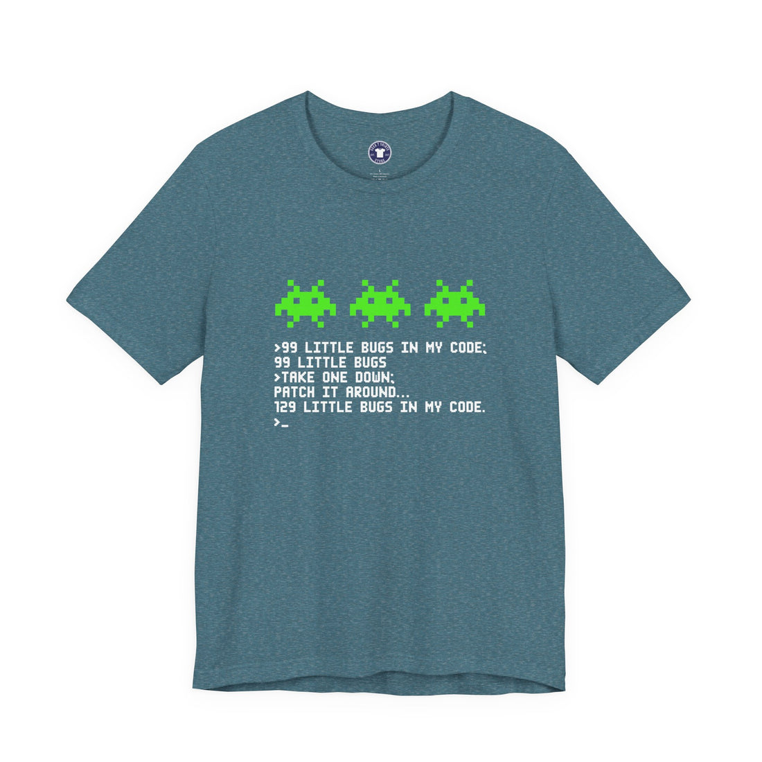 99 Little Bugs In My Code - Nerd Shirt - IT Shirt - Premium Unisex Crewneck T-Shirt