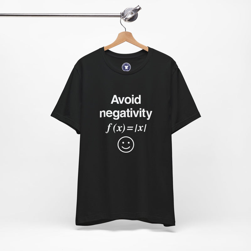 Avoid Negativity - Premium Unisex Crewneck T-Shirt
