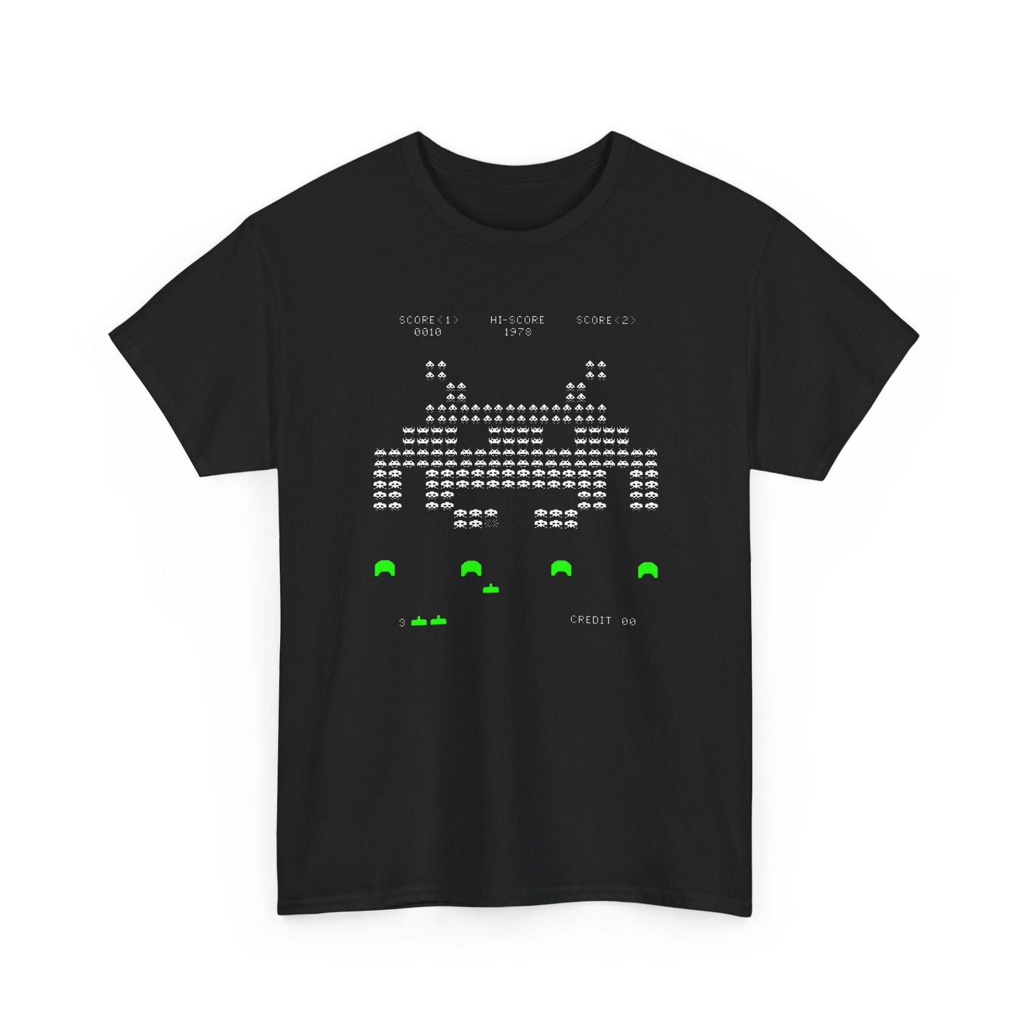 Space Invaders Retro Video Gamer High Score 1978 - Regular Unisex Crewneck T-Shirt