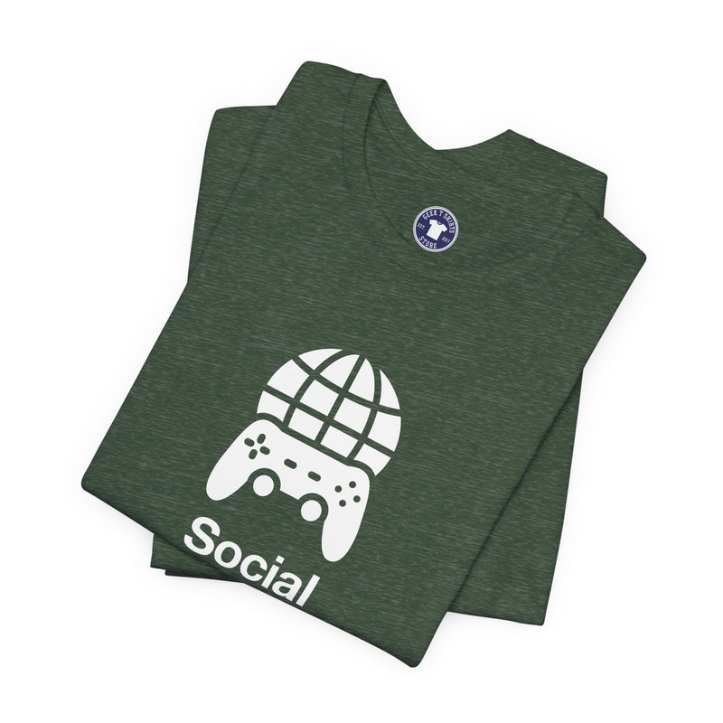 Social Distancing Expert - Premium Unisex Crewneck T-Shirt