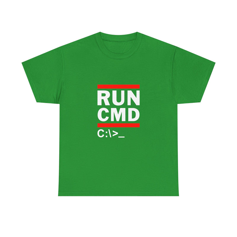 Run CMD T-Shirt, Geek T-Shirt, Nerd Shirt, Tech Humor Tee, Programmer Gift, Coding Tee, IT Humor Shirt, Funny Computer Shirt
