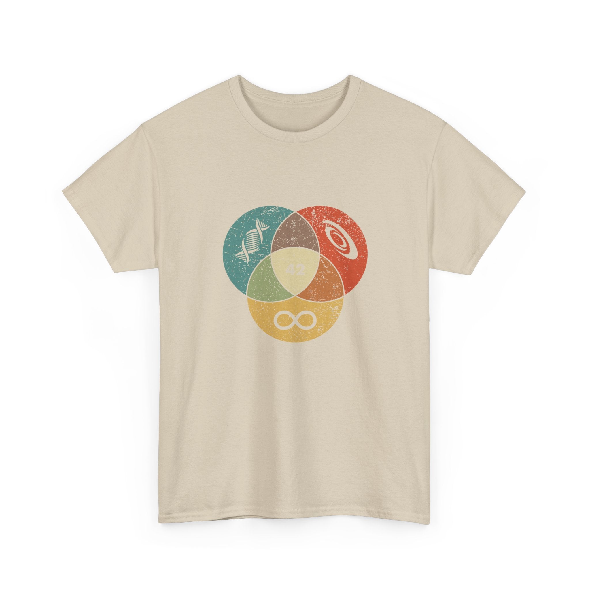 42 Answer To Life The Universe And Everything - Color Version -  Unisex Crewneck T-Shirt