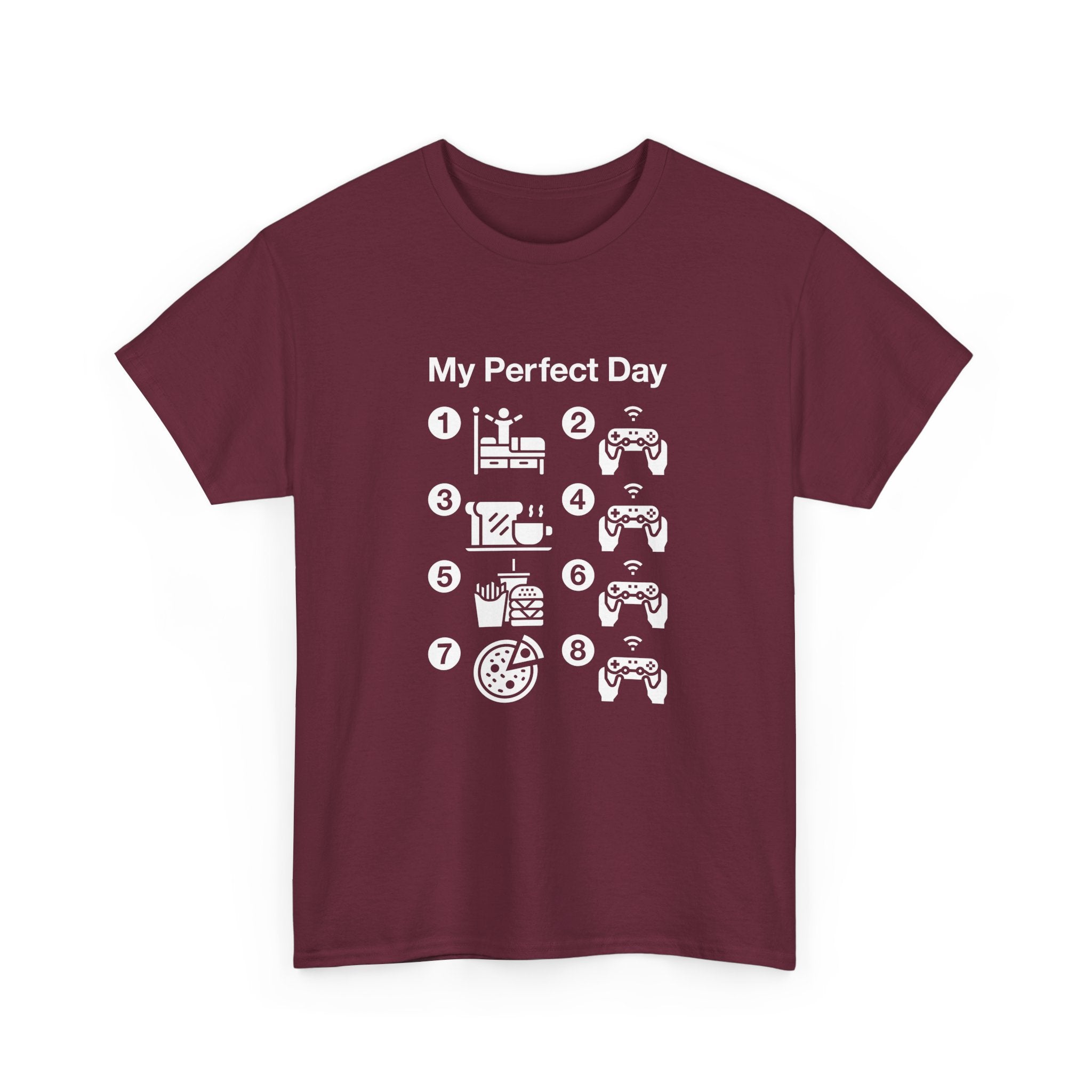 My Perfect Day Gaming -  Unisex Crewneck T-Shirt