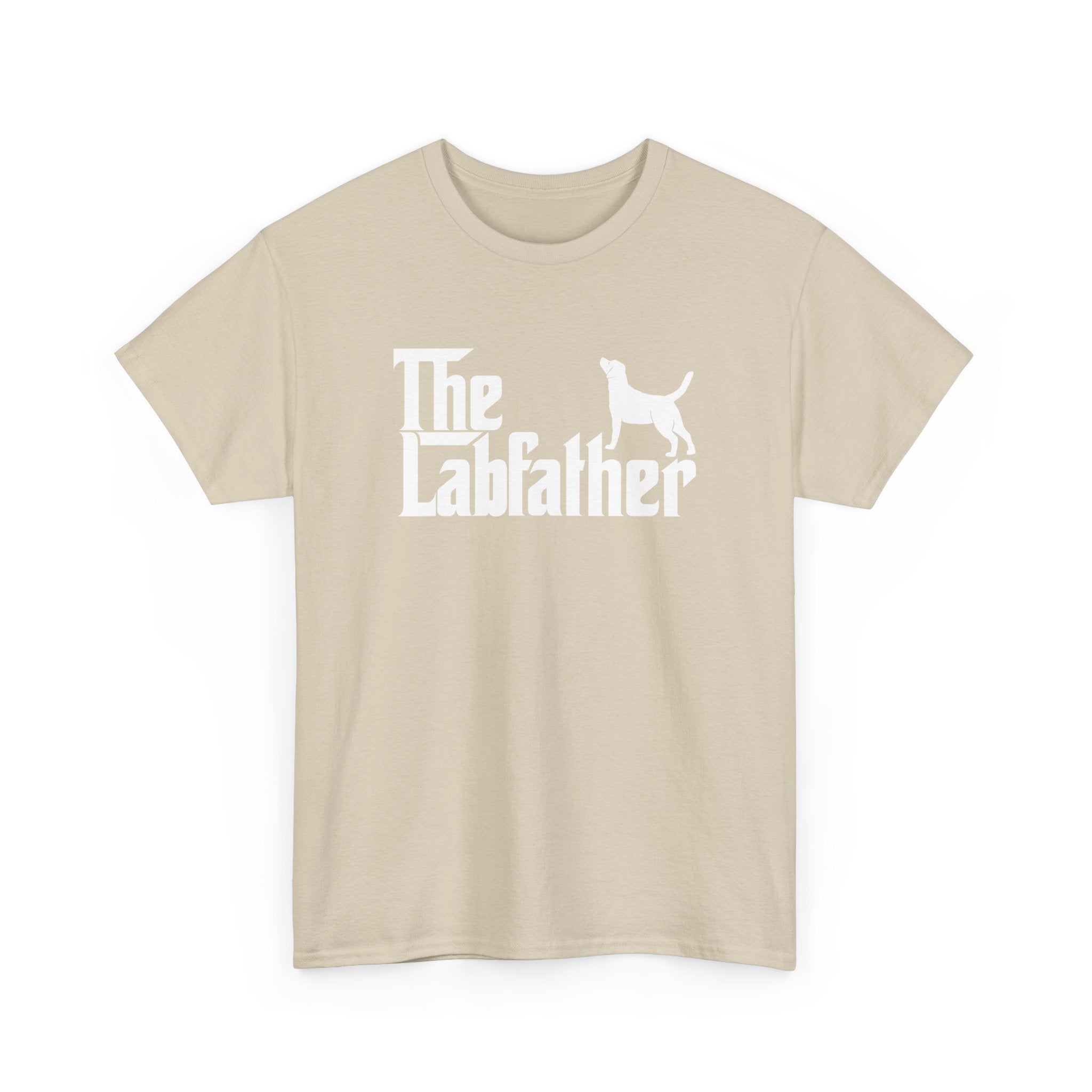 Funny Labrador Shirt The Labfather Dog Dad Gift - Unisex Regular Crewneck T-Shirt