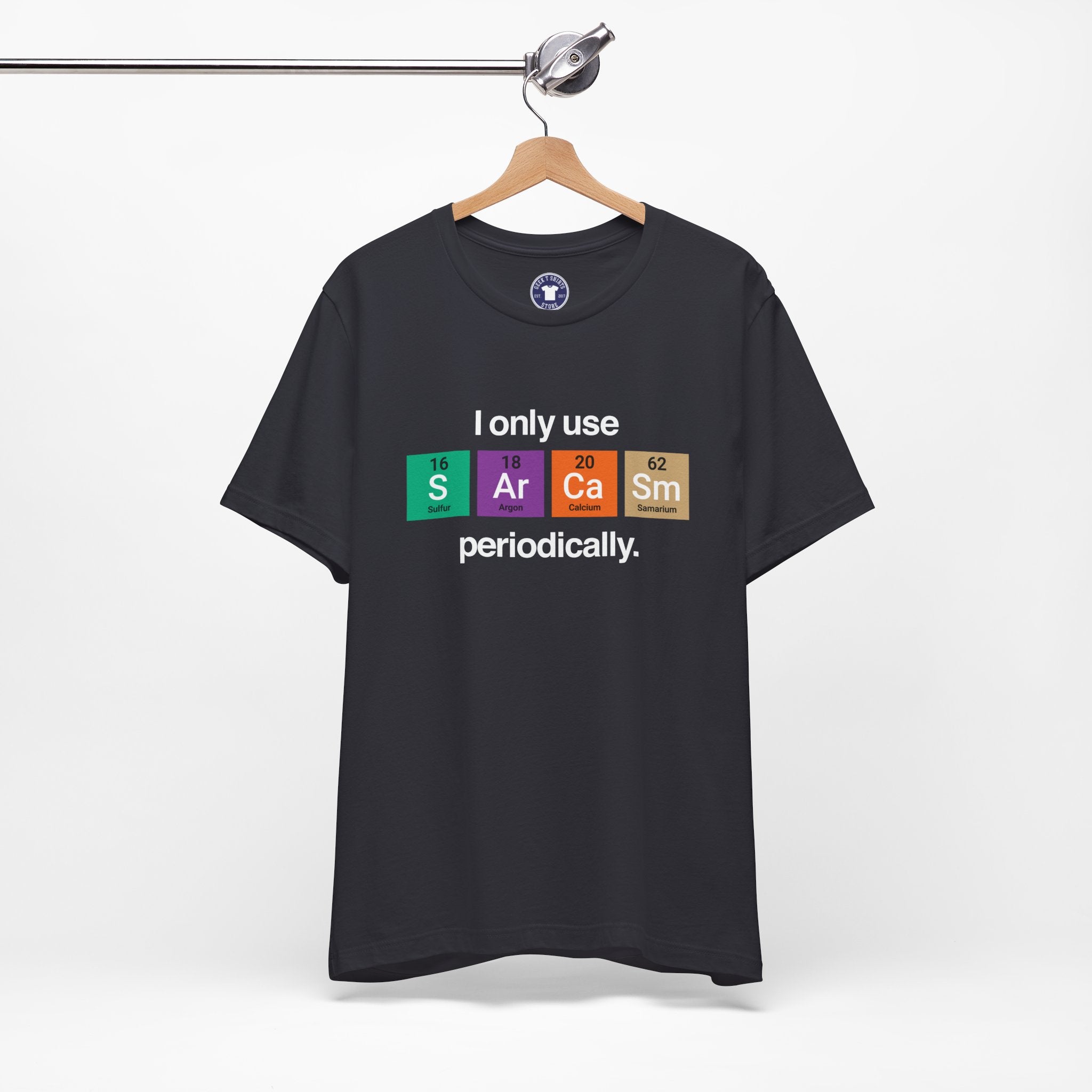 I Only Use Sarcasm Periodically - Premium Unisex Crewneck T-Shirt