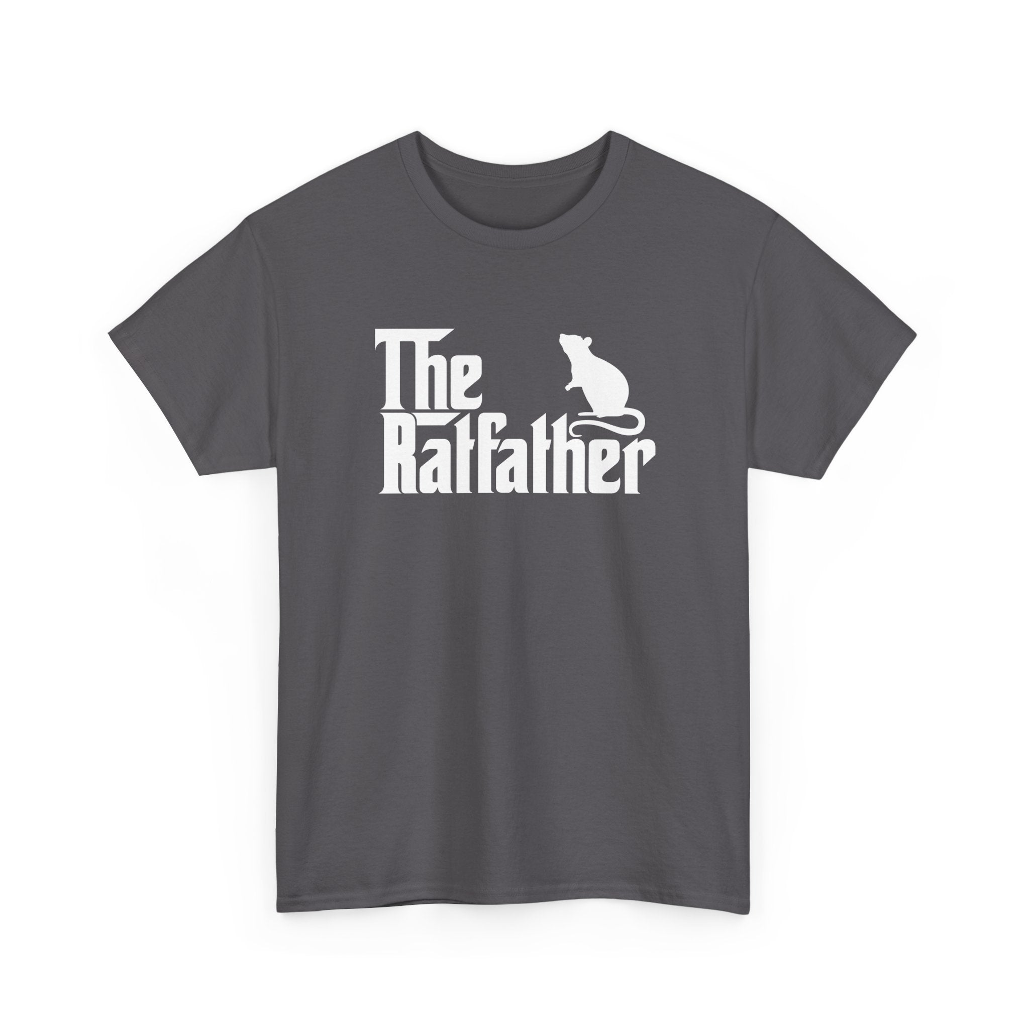 Funny Rat Shirt The Ratfather Rat Dad Gift Pet Rat Lover - Unisex Regular Crewneck T-Shirt