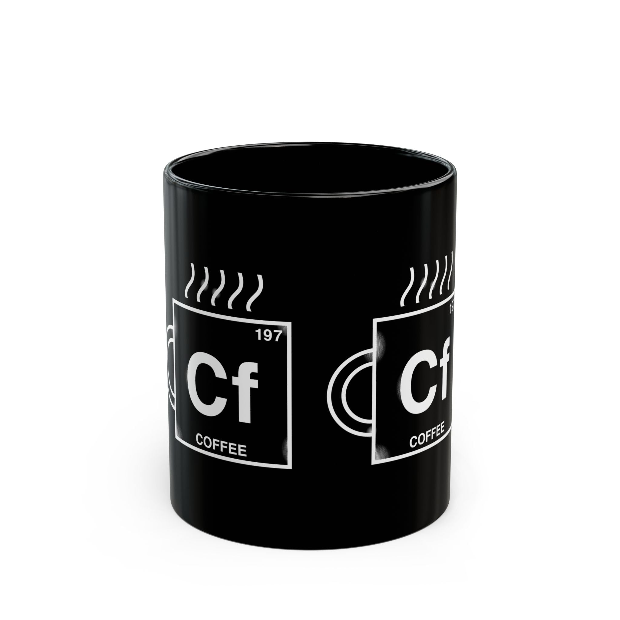 Cf Coffee Element - Black Glossy Mug
