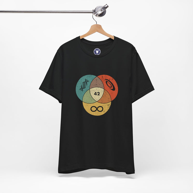 42 Answer To Life The Universe And Everything - Color Version - Premium Unisex Crewneck T-Shirt