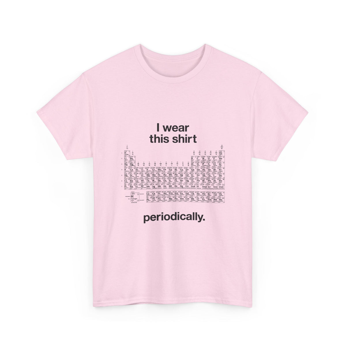 Monochrome Periodic Table