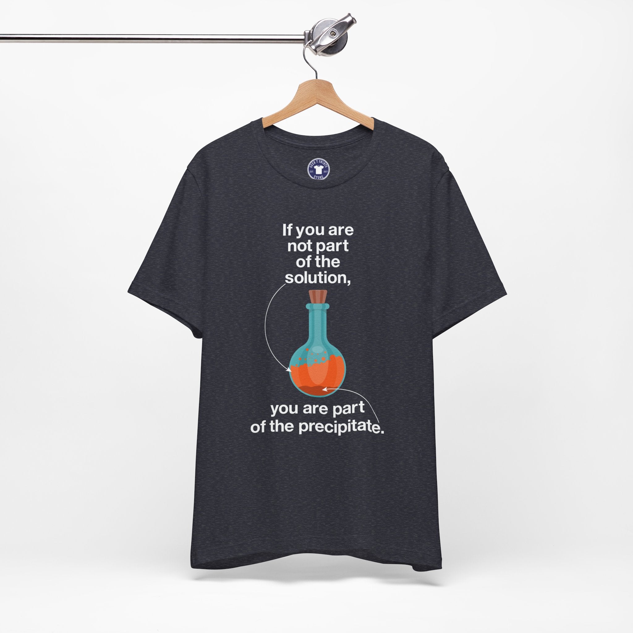 If You Are Not Part Of The Solution - Premium Unisex Crewneck T-Shirt