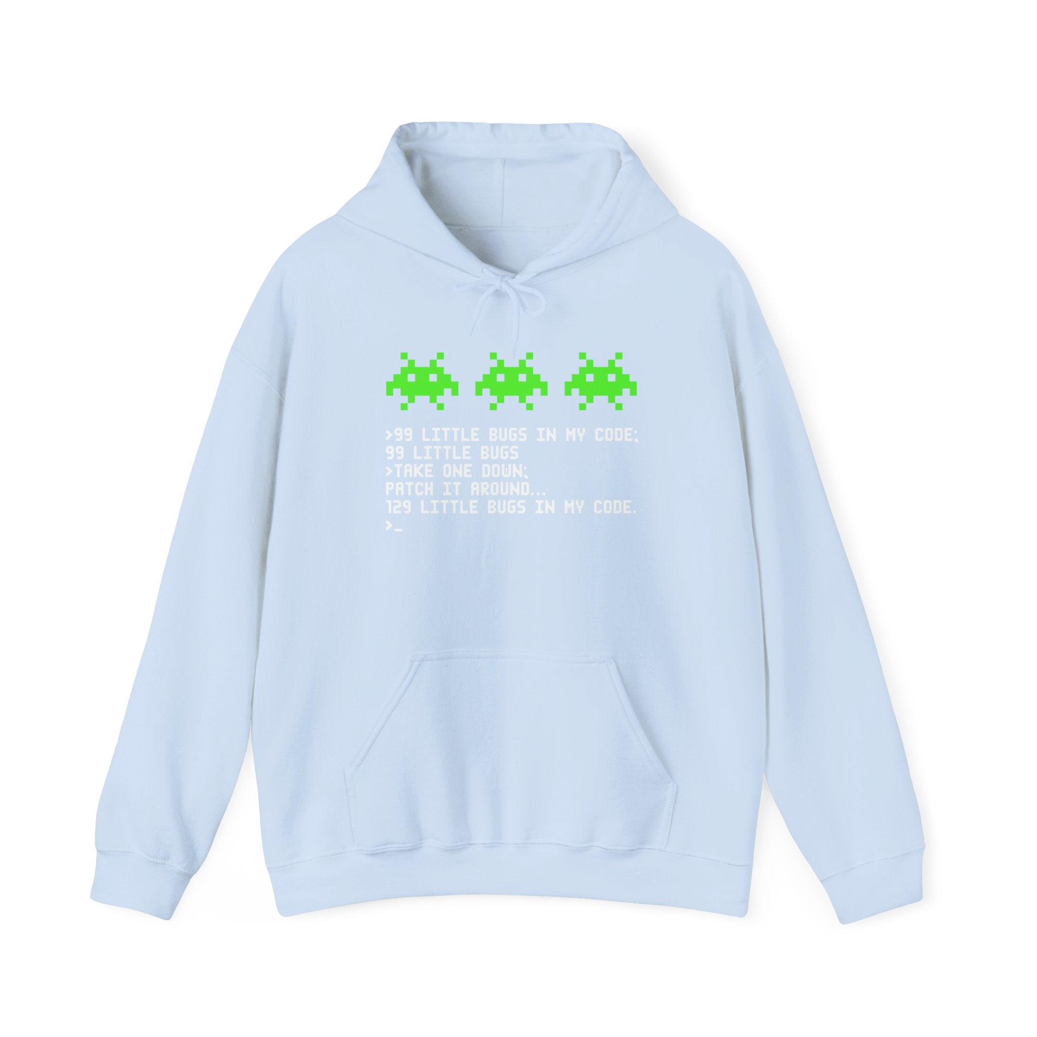 99 Little Bugs In My Code - Nerd Hoodie - It Hoodie - Unisex Hooded Sweatshirt